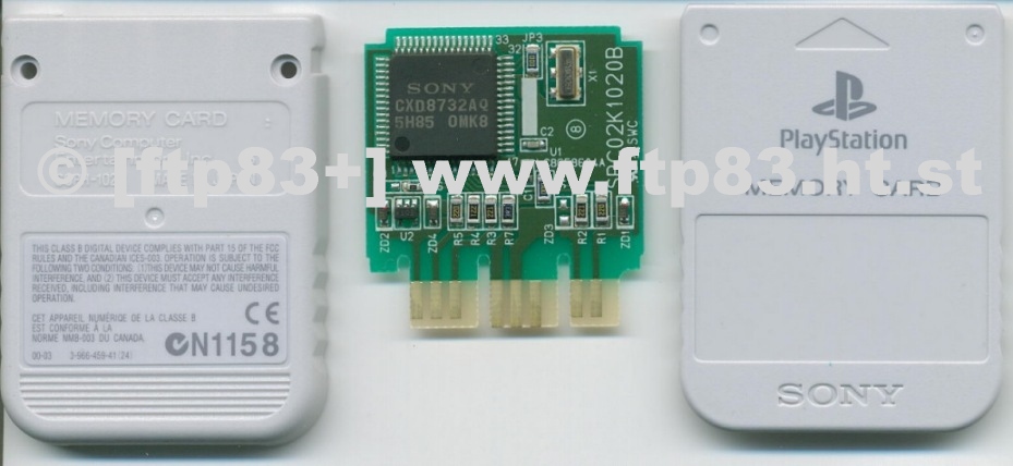 PSX memory card