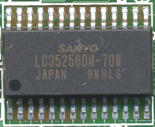Another RAM...same pin assignment